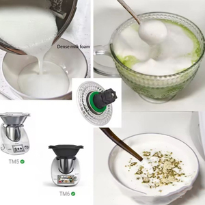 Lame de mixeur électrique en acier inoxydable 304, pièce de rechange pour fouet à lait, compatible avec l'outil T-hermomix <span class=keywords><strong>TM5</strong></span> Vorwerk - Product Image 6