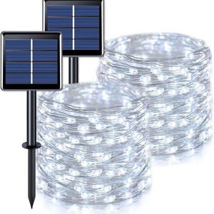 7/12/22/32M 100 LED String Lights <strong>Silver</strong> <strong>Garland</strong> Light Fairy Lights for Christmas Wedding Party Decoration <strong>Garland</strong> - Product Image 3