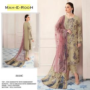 Costume pakistanais de concepteur d'approvisionnement direct d'usine avec travail manuel et broderie costume Salwar d'Inde - Product Image 4