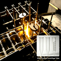Machine de formage de tubes en verre, équipement de formage à chaud automatique pour tubes à centrifuger, tubes à essai, tubes en verre borosilicate, verrerie de laboratoire