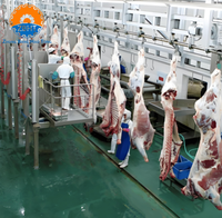Mesin Pemotongan Sapi Otomatis Desain Khusus Halal, Lini Pemotongan Sapi Lengkap, Peralatan Pabrik Pengolahan Rumah Potong Hewan, Harga Pabrik