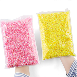 Venta al por mayor de diamantes de imitación de resina de 2mm/3mm/4mm/5mm/6mm con parte trasera plana en colores Jelly <span class=keywords><strong>AB</strong></span>, en paquete a granel para decoración de prendas. - Product Image 4