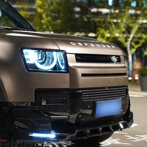 Cho Land Rover Defender chất lượng hàng đầu PP nhựa body Kit ROCK phong cách Front Lip với LED - Product Image 6