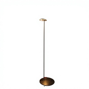 Metal Floor Lamp Modern Nordic Minimalist Design for Hotel Reading & <b>Standing</b> Light Fixtures LED9W CRI≥80 CT 3000K - Product Image 1