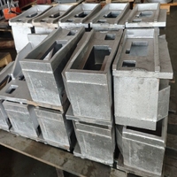 Pièces de support de bras oscillant en fonte ductile GGG40 GGG45 GGG50 GJS50 FCD50, moulées dans le sable et usinées CNC, sur mesure OEM, service de fonderie chinoise