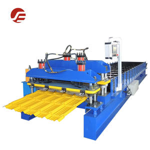 타일 만들기 기계 금속 강판 롤 루핑 바닥 타일 프레스 골판지 아연 도금 세라믹 성형 기계 - Product Image 3