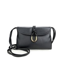 Sac à bandoulière à rabat en cuir de vachette véritable de haute qualité, nouvelle arrivée automne-hiver, imperméable, portable, pour femmes, style enveloppe