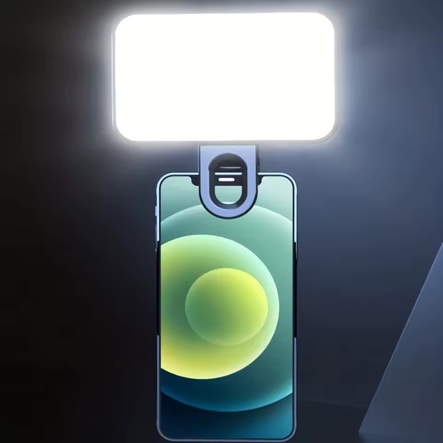 Rechargeable LED Fill Light for Selfie Live Streaming & Video for Phone Photography & Makeup Night Lights