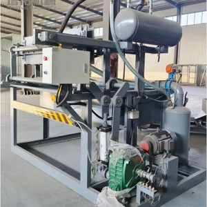 <span class=keywords><strong>Nouvelle</strong></span> idée de petite entreprise : Machine à plateaux à œufs en pâte monoface avec PLC et pompe, trois moules, 1000 pièces/heure - Product Image 1