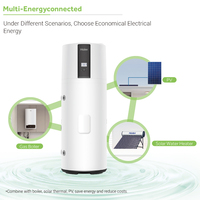 Chauffe-eau thermodynamique tout-en-un Haier, air-eau, R290, DC Inverter, réservoir 200L-300L, chaudière électrique pour usage hôtelier