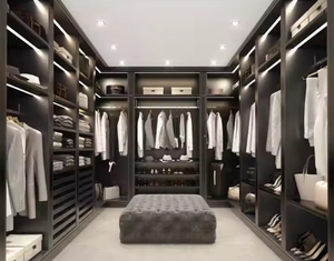 Armarios Modernos Personalizados, Vestidor, Closet, para Hombres de Negocios - Product Image 4