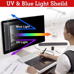 Nouveauté, protection d'écran d'ordinateur de bureau en acrylique anti-espionnage, anti-lumière bleue, pour ordinateur de 13,3 à 34 pouces - Product Image 2