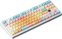 Clavier mécanique ergonomique sans fil AULA F87 Pro V2 à 87 touches, trois modes, rétroéclairage RVB personnalisé, prise en charge de la programmation de touches, nouveau