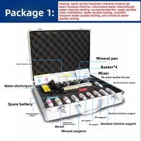 Kit de Prueba de Calidad del Agua, TDS, pH, Cloro Residual, Amoníaco, Nitrógeno, Reactivos para Uso en Acuicultura