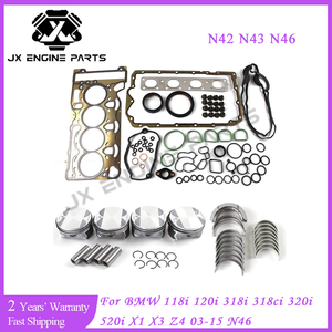 Kit de Reconstrucción de Motor N42 <span class=keywords><strong>N43</strong></span> N46, Juego de Juntas y Cojinetes de Pistón para BMW 2.0 116i 118i 120i 318i <span class=keywords><strong>320i</strong></span> 520i X1 X3 Z4 2.0L N46B20 N42B20 - Product Image 2