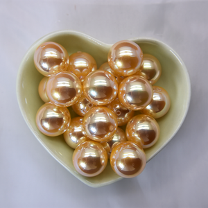 Perles de verre au chalumeau en cristal lisses rondes accessoires de haute qualité perles en vrac blanches Akoya perles en vrac pour la fabrication de bijoux à bricoler soi-même - Product Image 4