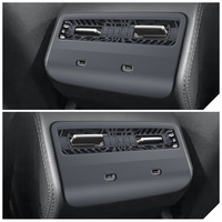 Cache de ventilation de climatisation pour sièges arrière pour Model Y Standard 2026 – Nettoyage facile – Accessoires intérieurs de voiture