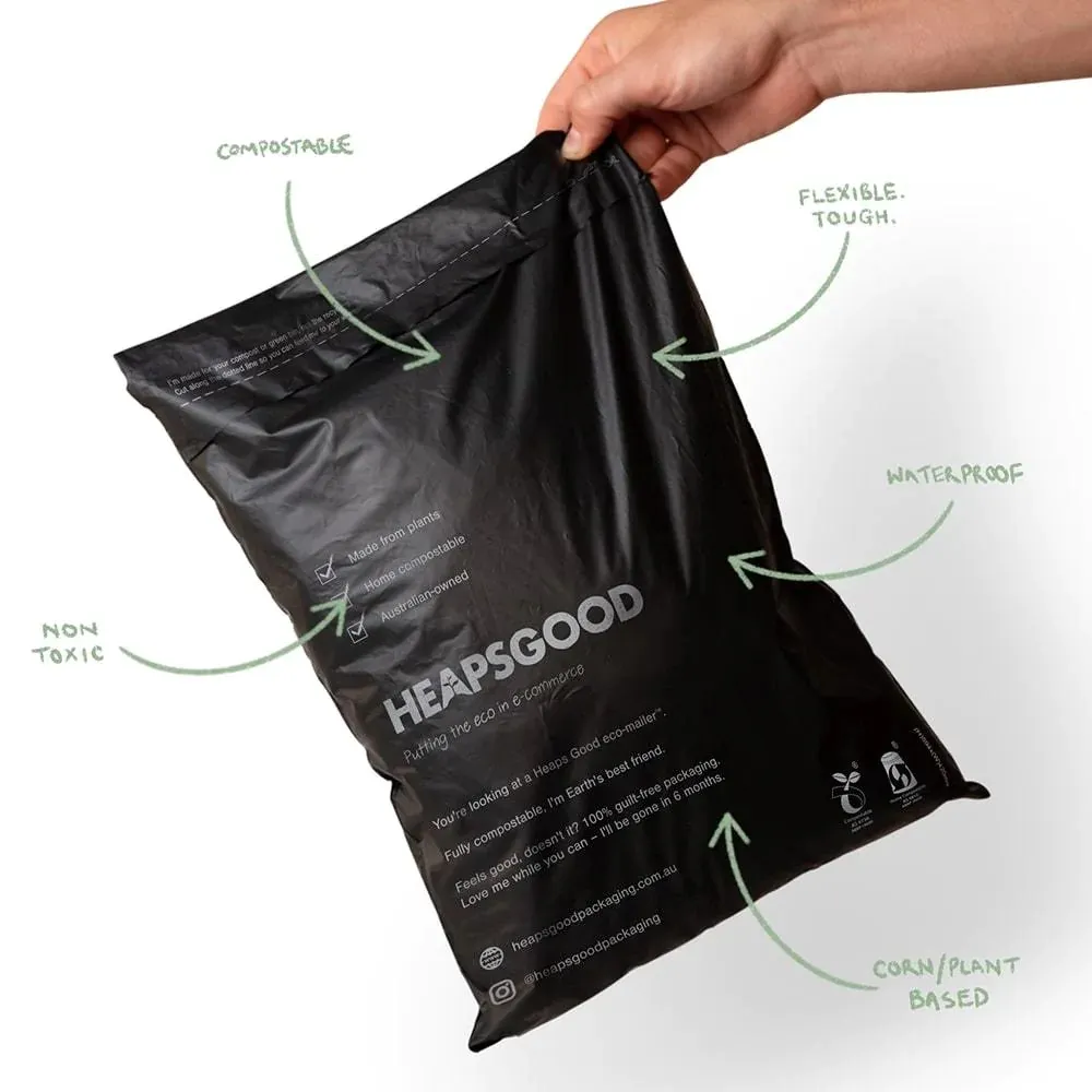 Kompost ierbare Reiß verschluss kleidung mit Reiß verschluss Biologisch abbaubares Kleidungs stück Benutzer definierte Tasche T-Shirt-Verpackung