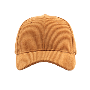 Unisex Vintage 6-Panel Corduroy Baseball Cap Hot Sale Curved Brim Outdoor Sport <b>Hat</b> Nylon Material with One Size & Rubber Logo - Product Image 3
