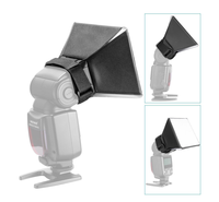 Dernière Universelle Flash Diffuseur Réflecteur Softbox Diffuseur Mini Softbox Kit Caméra Photo Pliable Boîte À Lumière Flash Pour Canon EOS