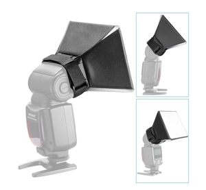 Difusor de Flash Universal, difusor de Softbox, Mini Kit de Softbox, cámara, foto, caja suave plegable, Flash para Canon EOS - Product Image 2