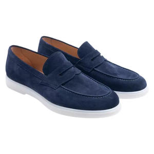LANC designer mocassini Casual in pelle di mucca di lusso da <span class=keywords><strong>uomo</strong></span> <span class=keywords><strong>scarpe</strong></span> da passeggio in <span class=keywords><strong>camoscio</strong></span> personalizzate per l'estate EVA Zapatos Para Hombres - Product Image 6