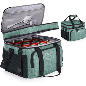 Free sample Large Leakproof Thermal Cooler Bags Wine Beer Food Insulated Soft Cooler Bag for Beach Outdoor Travel - Product Image 1