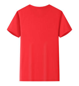 T-shirts unisexe PL personnalisés 180G 100% coton, coupe oversize, avec logo imprimé, vierges pour broderie, anti-plis, pour le fitness - Product Image 4
