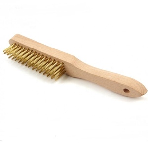 <span class=keywords><strong>Brosse</strong></span> métallique en <span class=keywords><strong>laiton</strong></span> <span class=keywords><strong>de</strong></span> 270 mm avec manche en bois, <span class=keywords><strong>brosse</strong></span> <span class=keywords><strong>de</strong></span> polissage pour le traitement du métal, du bois, <span class=keywords><strong>de</strong></span> l'acier, l'élimination <span class=keywords><strong>de</strong></span> la rouille - Product Image 6