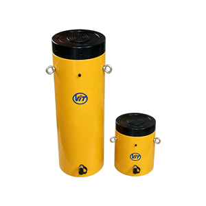 VIT-W VIT-W CLL-50012 500T Cylindre hydraulique à retour par gravité facile à utiliser pour la maintenance des véhicules et le levage de châssis lourds - Product Image 1