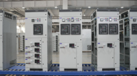 Boîte de distribution métallique triphasée avec disjoncteur MCB 100A 50Hz, usage industriel intérieur IP40
