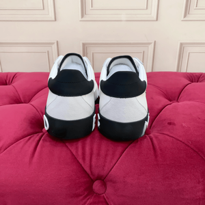 Nouvelles chaussures de sport décontractées Gabbna, style papa, à semelle plate, classiques, tendance et à motifs graffiti, contrastées noir et blanc. - Product Image 6