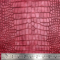 Nouveau Offre Spéciale 2024 motif Crocodile en relief tissu en cuir Pu pour sac à main bagages chaussures