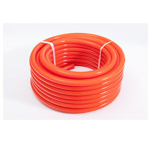 حزام بولي يوريثين صناعي مرن, أخضر/برتقالي من البولي يوريثين حزام دائري pu سطح أملس صناعي سطح خشن - Product Image 1