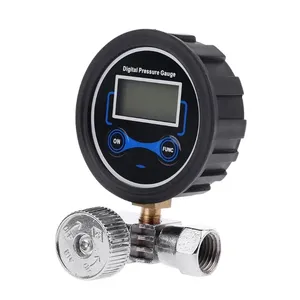 1/4 "compresseur d'air numérique 200PSI/<span class=keywords><strong>BAR</strong></span>/<span class=keywords><strong>KPA</strong></span>/KG/CM2 régulateur de pression jauge pistolets de pulvérisation outils pneumatiques contrôle de réglage de l'air - Product Image 4