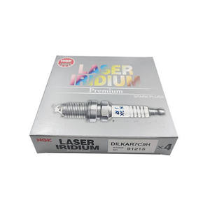 หัวเทียนคุณภาพสูง NGK ระบบเครื่องยนต์ออโต้ของแท้91215 DILKAR7C9H สำหรับ <span class=keywords><strong>Nissan</strong></span> JUKE (F15), 2010- - Product Image 1