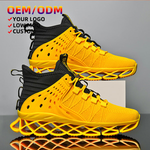 Custom Big Size 46 Blade Sole Sock Casual Running Sport <strong>Trainers</strong> Walking Shoes <strong>Men</strong> Luxury Sneakers Spring/<strong>Winter</strong> Breathable - Product Image 2