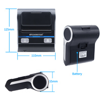 Imprimante thermique portable GTCODESTAR GT-P805 sans fil 80 mm pour reçus et billets