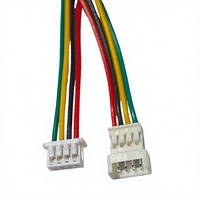 Câble de connexion électronique en cuivre pur XH2.54, faisceau de câbles mâle-femelle, connecteur terminal 4 broches, rallonge