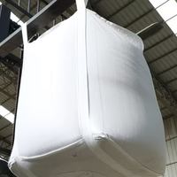 Sac Jumbo 1000 kg en PEHD/PP, tissé en polypropylène, respirant, à fond plat, FIBC, pour ensilage, granulés, bois, emballage en vrac