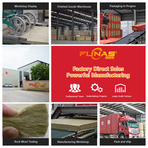 Pannello Isolante in Lana di Roccia per Sale Pompe e Stazioni di Compressione, Insonorizzazione, Termico, 80kg/m³, Spessore 50mm - Product Image 5