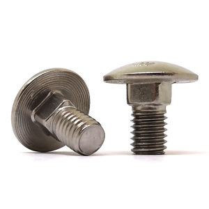 สกรูหัวจม DIN 603 M3 M4 M8 M10 1/2 นิ้ว สแตนเลส พร้อมน็อต - Product Image 4