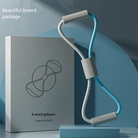 Banda elástica de TPR con diseño de animales en forma de 8 para ejercicios de espalda para mujer, ideal para yoga, deportes, apertura de hombros y tensión muscular.