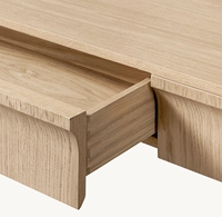 Meuble d'intérieur de luxe pour la maison, table console en bois massif pour le salon, table console Baron avec tiroir
