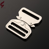 Boucle de sécurité réglable à dégagement rapide en alliage de zinc sans nickel Lihui, boucle personnalisée pour collier d'animal de compagnie, boucle pour sangle de bagage