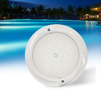 Lampes LED RGB pour piscine, rechargeables 12V, étanches IP68, télécommandées, rempli de résine ABS, sous-marines