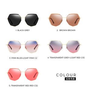 Gafas de Sol con Protección UV, Modelo 2022, Modernas, de Alta Calidad, Auténticas, de Diseñador, Polarizadas, para Mujer - Product Image 6