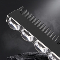 Superhelle 6D-Linse Ultradünner LED-Kühlergrill-Scheinwerfer 12-80V Wasserdichte Frontstoßstangen-Arbeitsleuchte für Autos