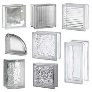 Blocs de verre creux écologiques certifiés CE, matériau de verre décoratif durable - Product Image 4