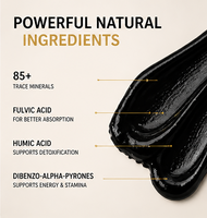 Resina del Himalaya Premium en Oferta, con Alto Contenido de Ácido Fúlvico para el Bienestar Diario y Apoyo a la Desintoxicación Corporal, Crema de Shilajit Pura